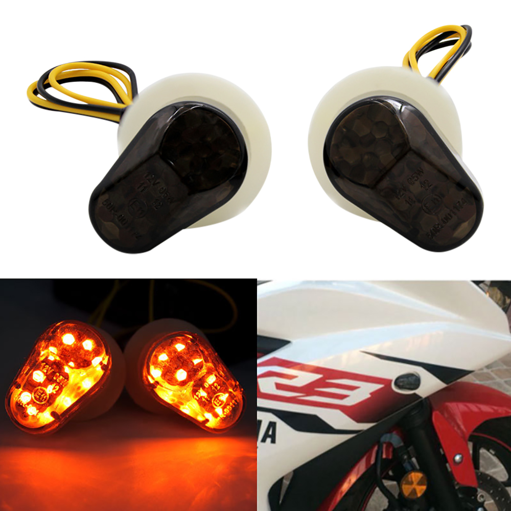 Sos Light Strobe - 2 pz Moto Indicatori di direzione