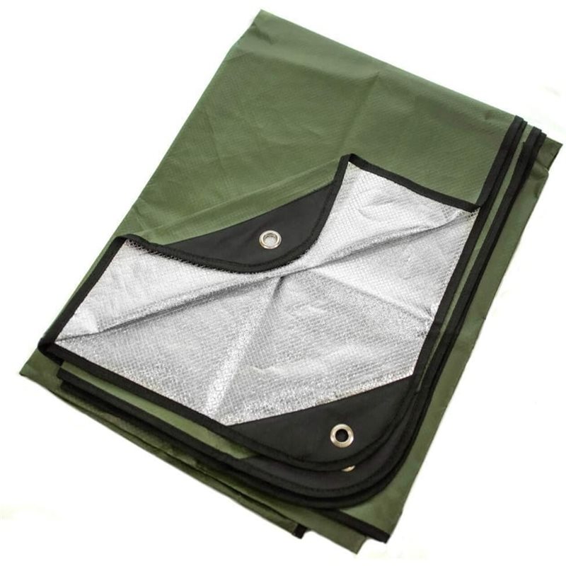 Survival Blanket Reflective - 【ESSENZIALE PER I VIAGGI】Telo impermeabile e