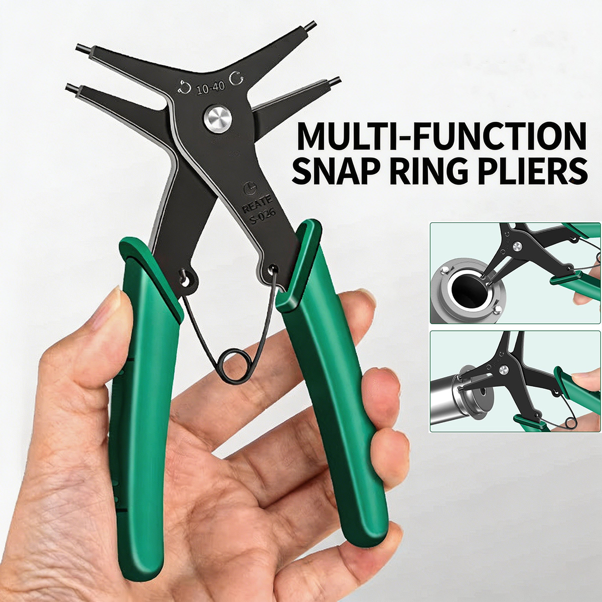 Multi Tool Plier - Pinze per Anelli Elastici Interni ed