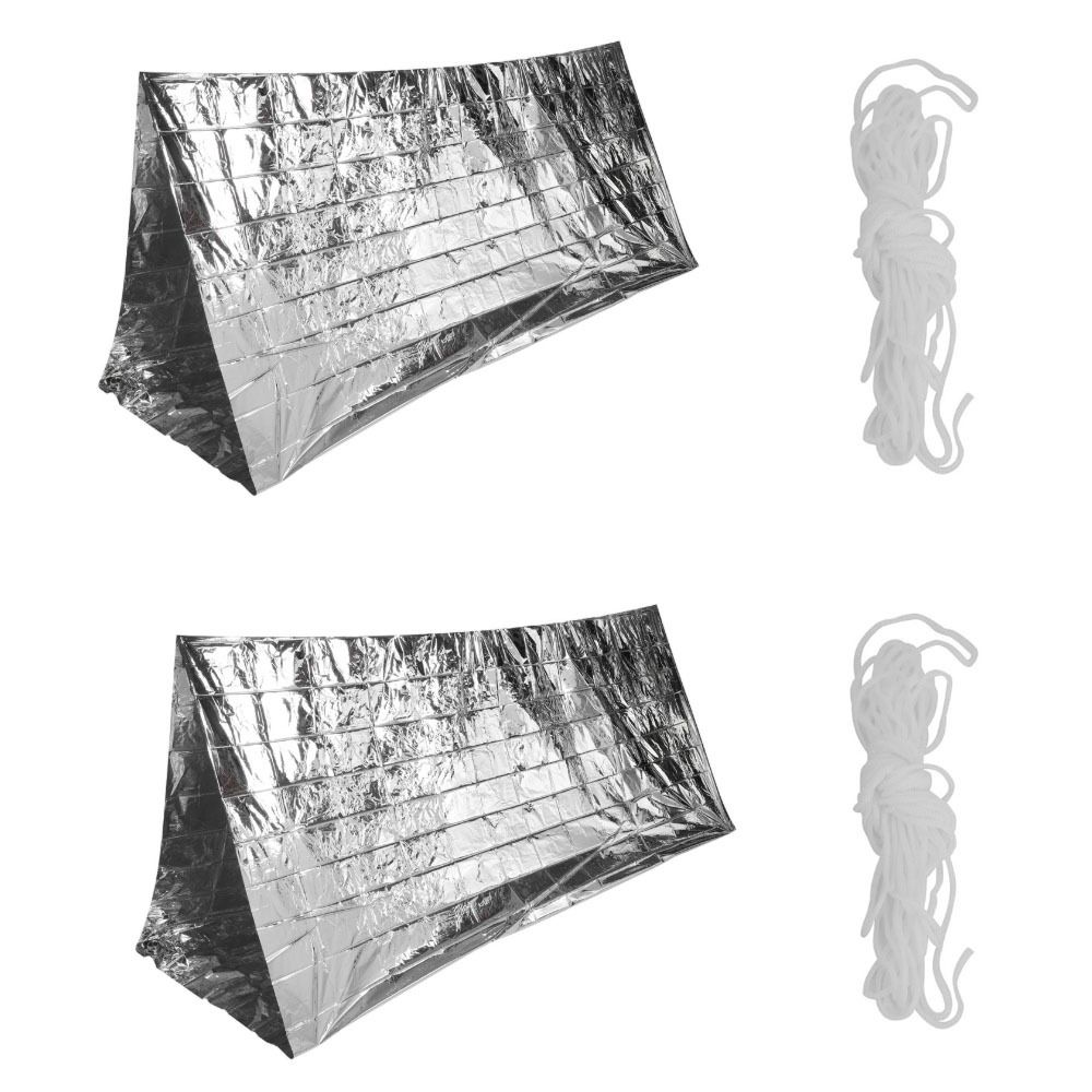 2 Pezzi Telo Riflettente di Em - Survival Blanket Reflective recensione e prezzo